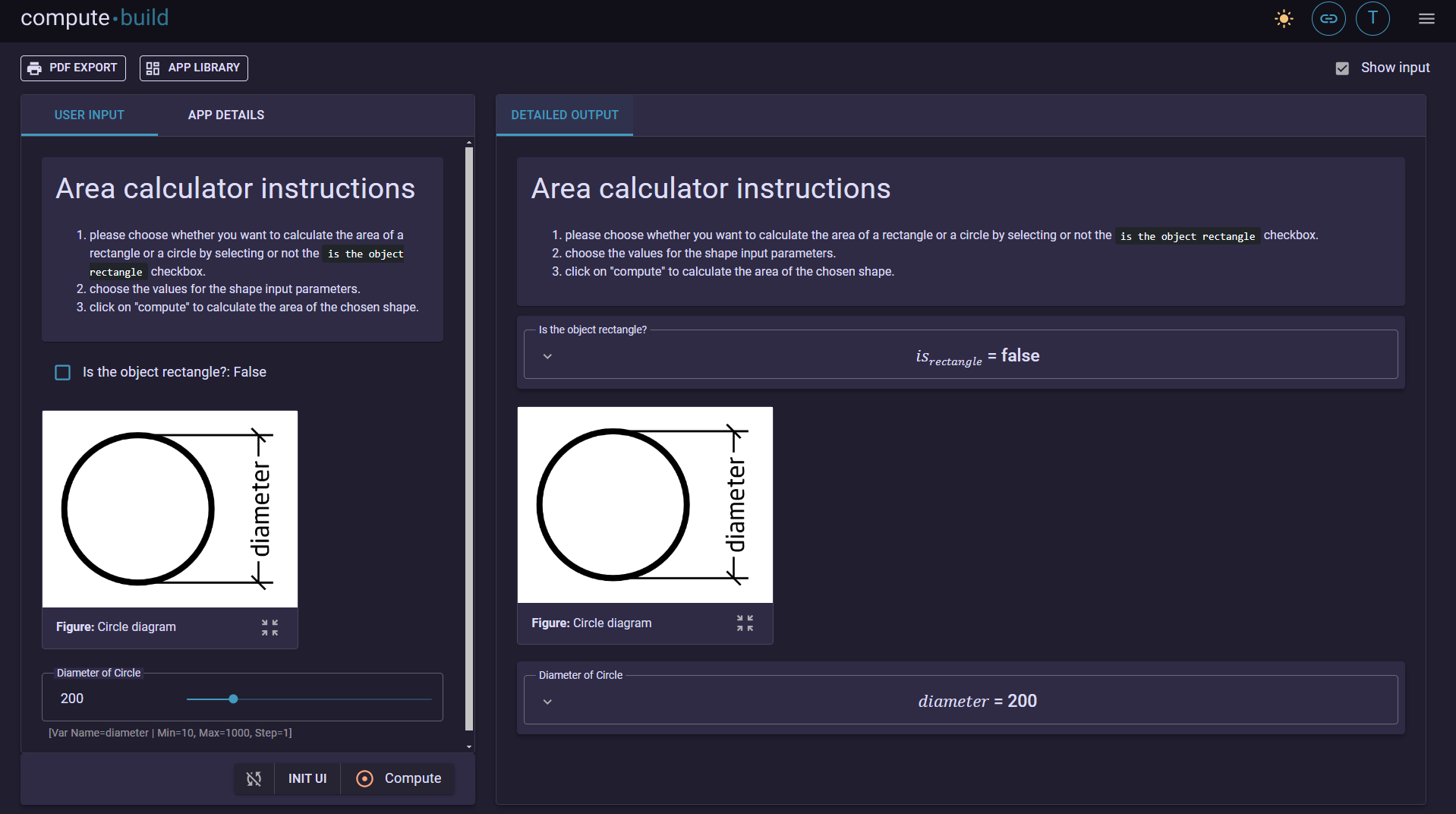 App with Images